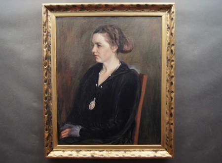 Georg Calder Eichbaum ? Nostalgia Portret Kobiety