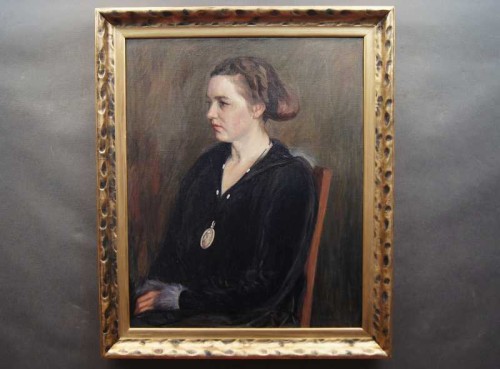 Georg Calder Eichbaum ? Nostalgia Portret Kobiety