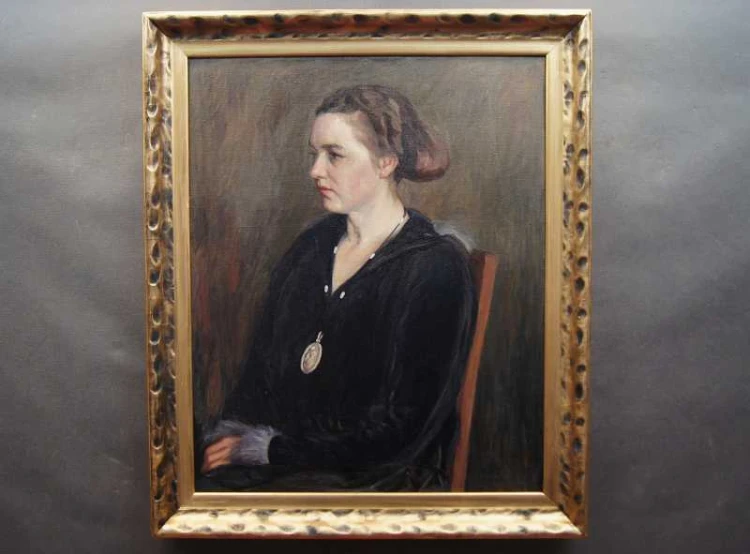 Georg Calder Eichbaum ? Nostalgia Portret Kobiety