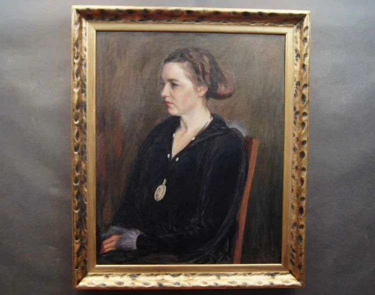 Georg Calder Eichbaum ? Nostalgia Portret Kobiety