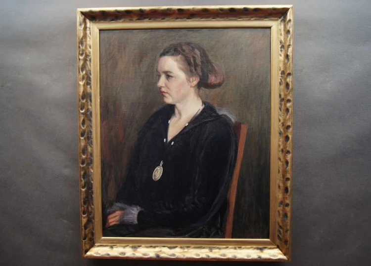 Georg Calder Eichbaum ? Nostalgia Portret Kobiety