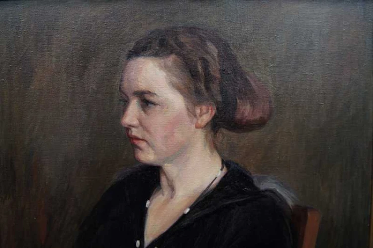 Georg Calder Eichbaum ? Nostalgia Portret Kobiety