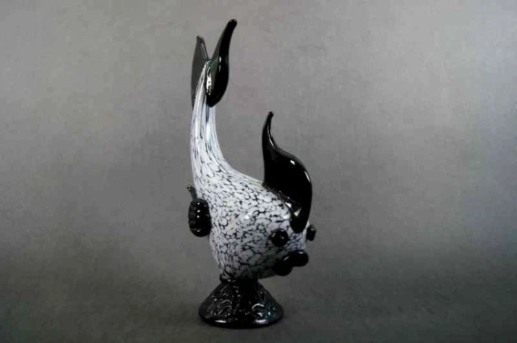 MURANO ORYGINALNA DUŻA FIGURA RYBY OKAZ POLECAM!!!
