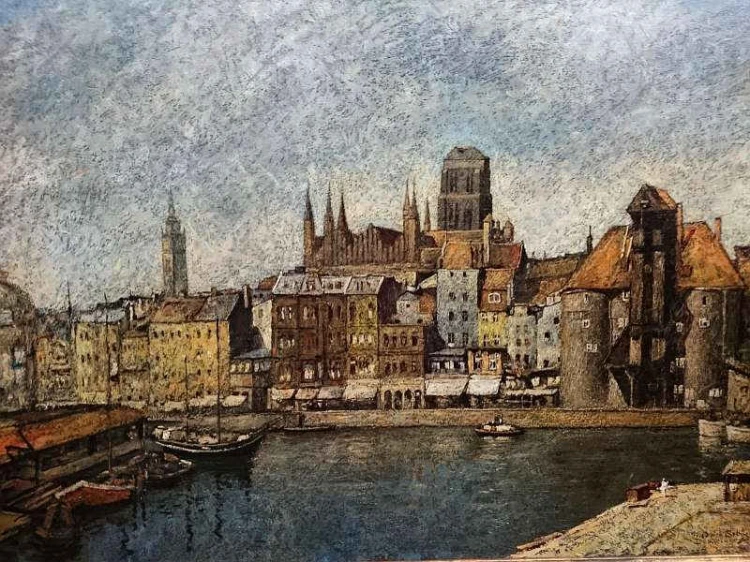 Dawny Gdańsk - Danzig na obrazie - Friedrich Schütz - Polecam !!!