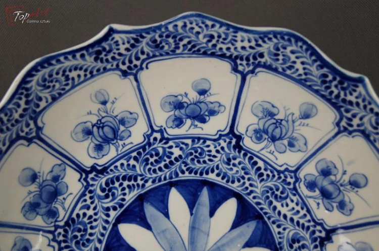 Duża ciekawa misa Japonia Imari