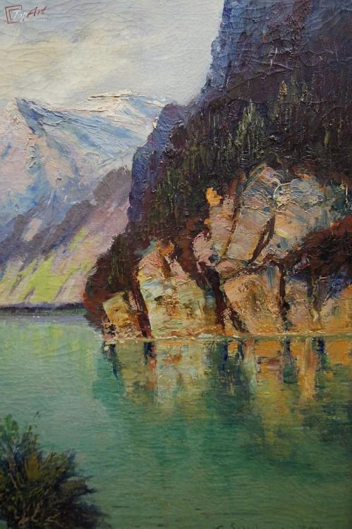 Karl Gross Sattelmair Jezioro Konigssee