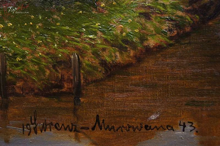 Ernst Hugo Lorenz Murowana Krajobraz Spreewald