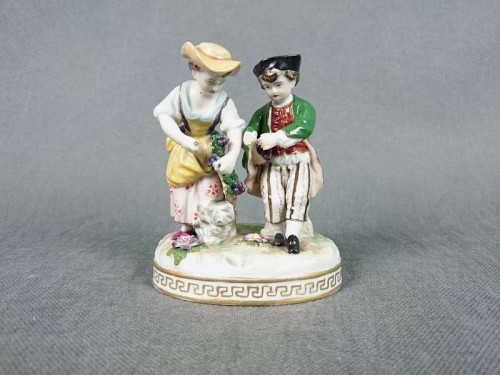 Unterweißbach cudowna figura z dziećmi Okaz !!!