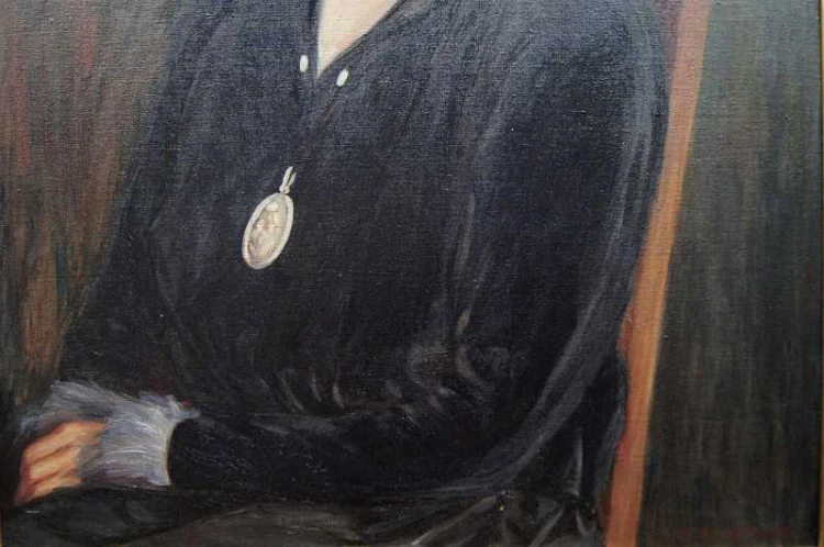 Georg Calder Eichbaum ? Nostalgia Portret Kobiety
