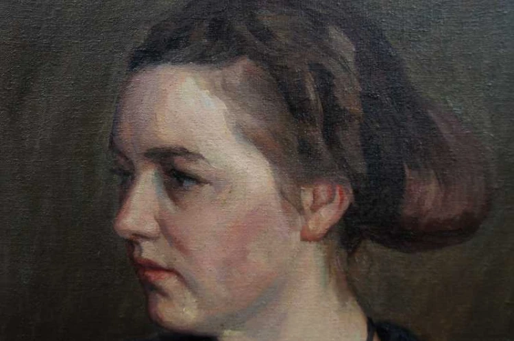 Georg Calder Eichbaum ? Nostalgia Portret Kobiety
