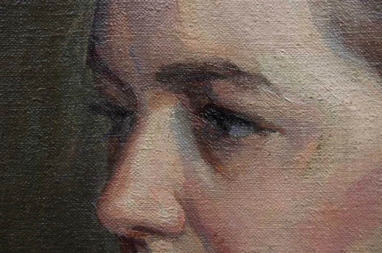 Georg Calder Eichbaum ? Nostalgia Portret Kobiety