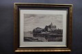 Malbork Marienburg Zamek akwaforta Karl Zwicker