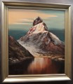 Góra Matterhorn zjawiskowy obraz olejny