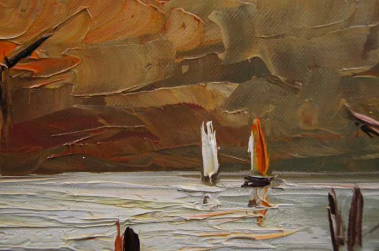 Marynistyka barwny obraz W. v. Kamp