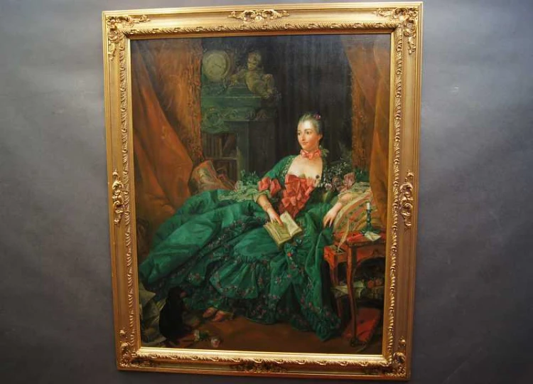 Madame Pompadour duży dekoracyjny obraz