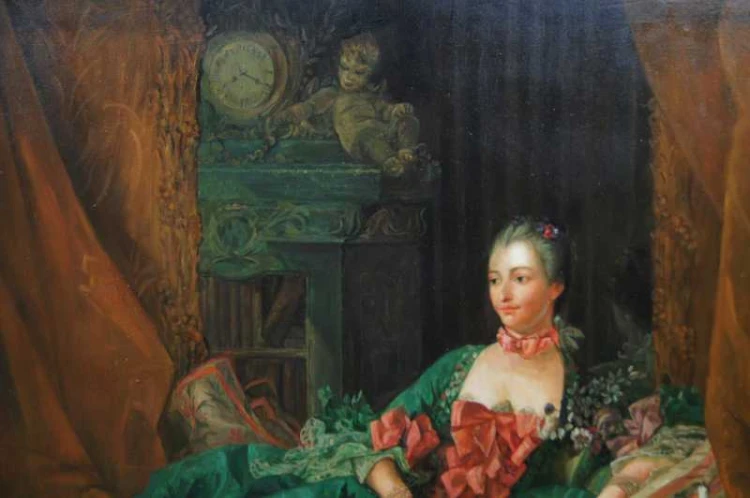 Madame Pompadour duży dekoracyjny obraz