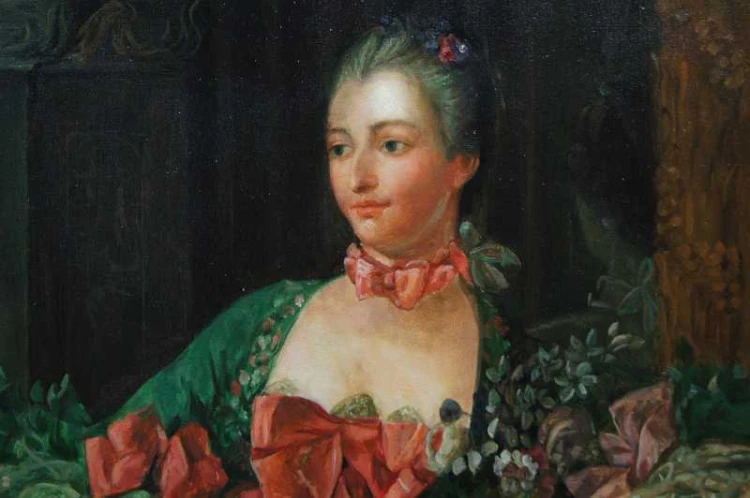 Madame Pompadour duży dekoracyjny obraz