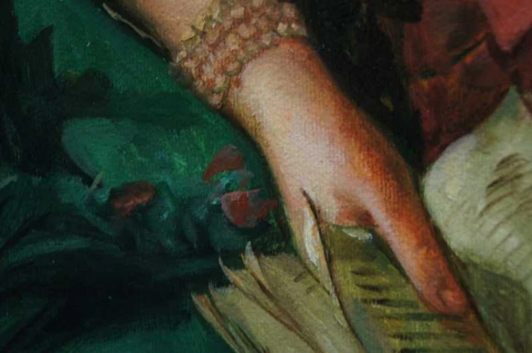 Madame Pompadour duży dekoracyjny obraz