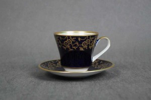 Weimar kobalt złoto filiżanka do espresso