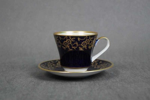 Weimar kobalt złoto filiżanka do espresso