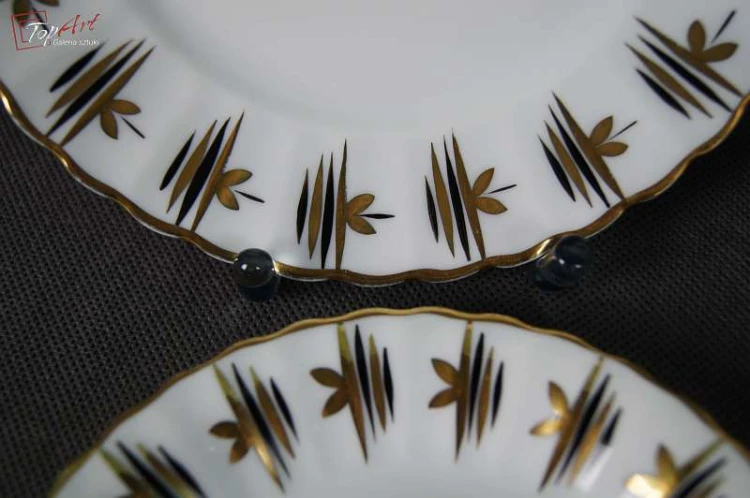 Königszelt Art Deco zestaw śniadaniowy