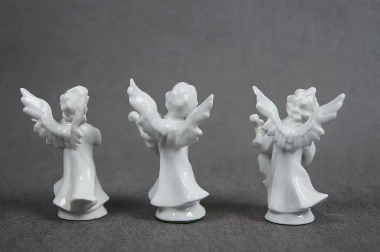 Porcelana Orkiestra trzech aniołków