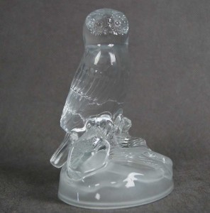 Szkło artystyczne figura sowy