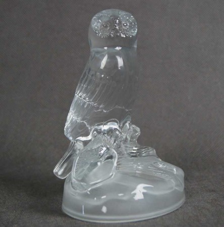 Szkło artystyczne figura sowy