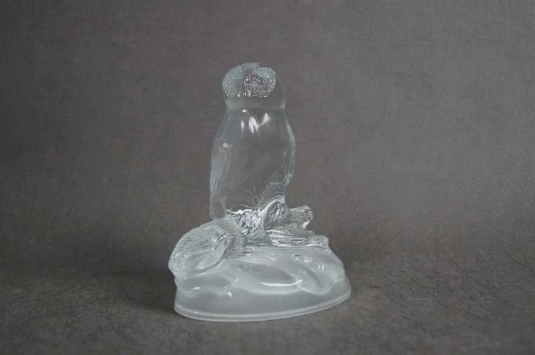 Szkło artystyczne figura sowy