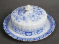 Przedwojenna maselniczka China Blau Oscar Schaller & Co