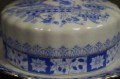 Przedwojenna maselniczka China Blau Oscar Schaller & Co
