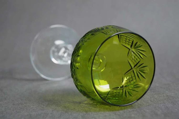 Zielony kielich do Wina 1