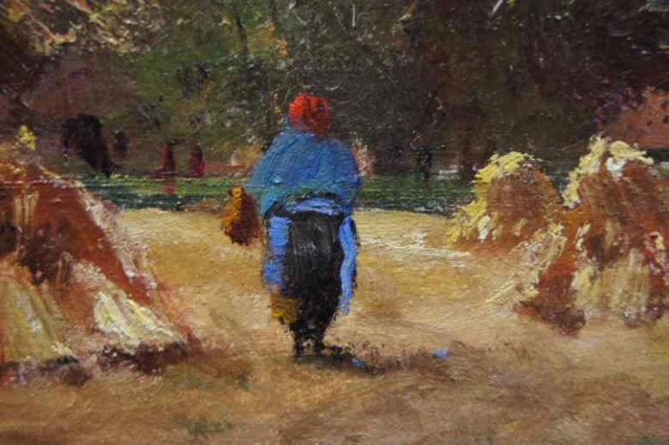 JEAN COUNE WIEJSKI KRAJOBRAZ SIANOKOSY
