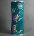 Porcelanowy wazon Magnolia okuty w metalu Jager