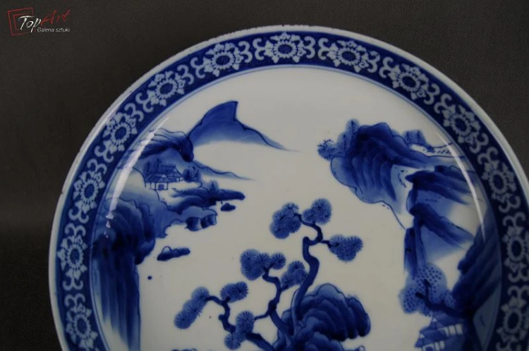 Japonia Imari duży kolekcjonerska misa