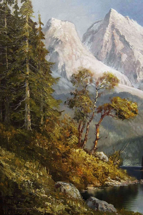 Georg Wegener Góra Zugspitze in Eibsee !!!