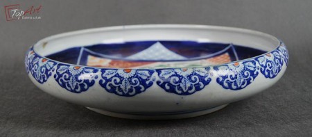 Duża kolekcjonerska misa Japonia Imari 