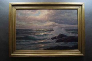 Stary obraz olejny Carl Kenzler olbrzymia cenna marynistyka!!!