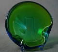 Murano popielnica patera szkło lata 60