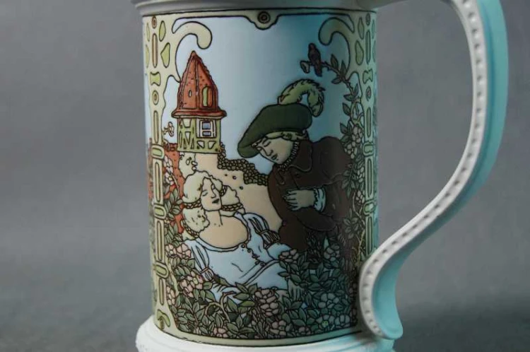 Mettlach kolekcjonerski kufel do piwa 1981 rok