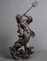 Neptun Posejdon figura brąz patynowany