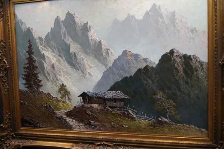 GUSTAW WEISS GUWE PEJZAŻ TYROL