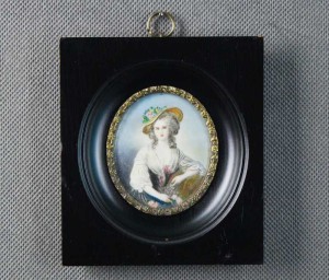 Miniatura - malarstwo portretowe Hrabina !