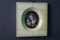 Malarstwo miniaturowe Madonna z Dzieciątkiem