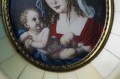 Malarstwo miniaturowe Madonna z Dzieciątkiem