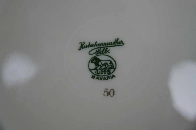 Hutschenreuther Art deco imponująca śniadaniówka