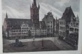 Królewiec - Konigsberg akwaforta Karl Zwicker