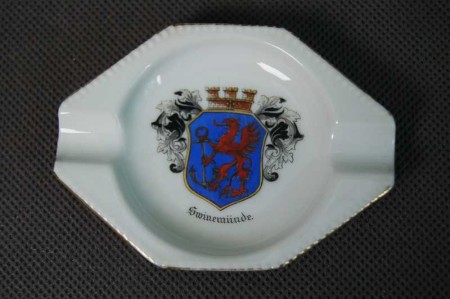 Kolekcjonerska popielniczka Herb Świnoujście - Swinemunde
