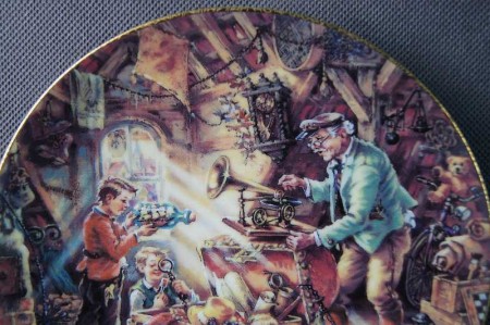 Kolekcjonerski talerz Weimar - Bradex wizyta u dziadków nr.5