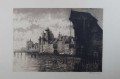 Gdańsk - Danzig Długie Pobrzeże duża grafika Paul Kreisel